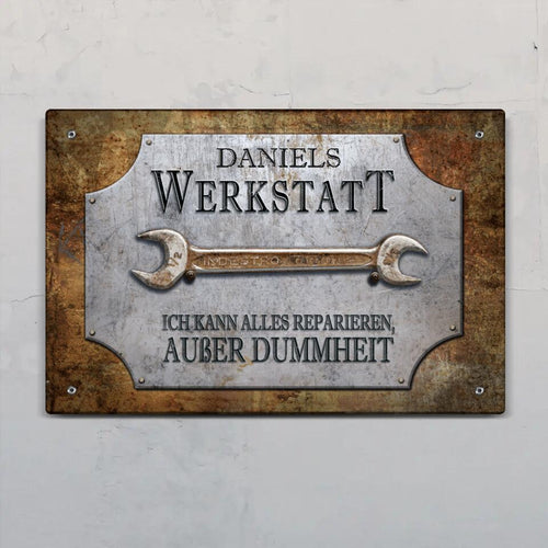 Für Schrauber - Heimwerker-Türschild