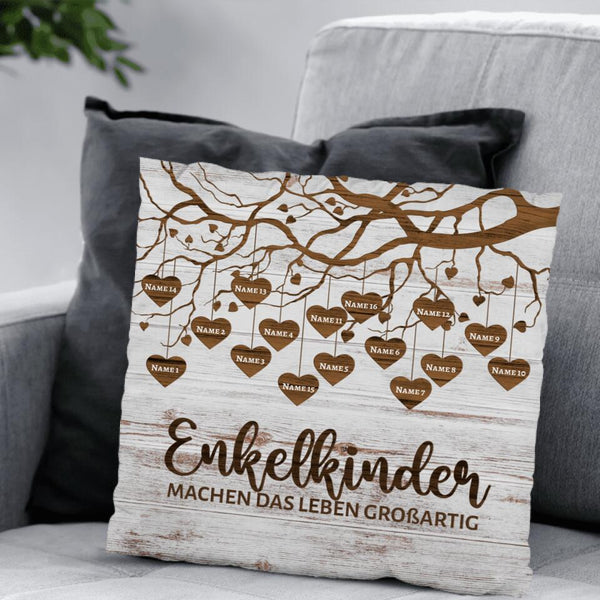Meine Enkelkinder - Großeltern-Kissen