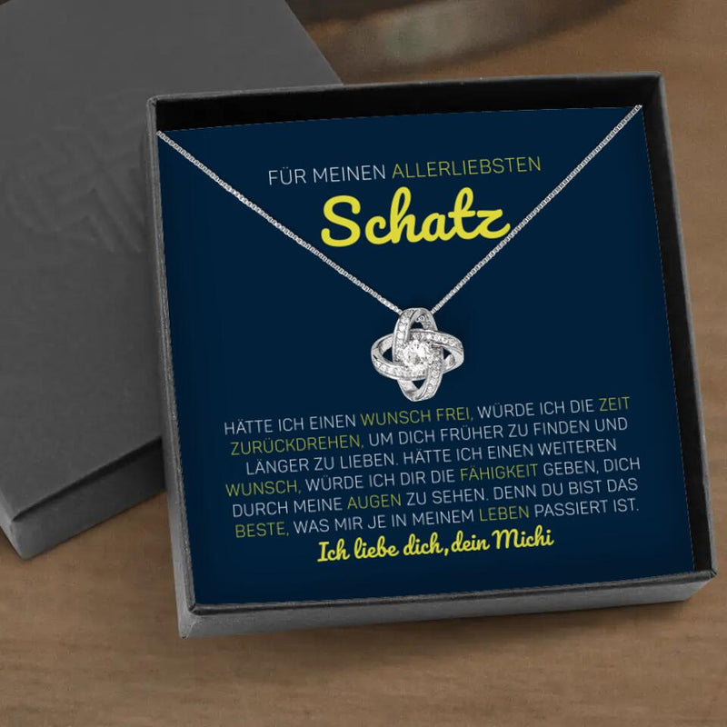 Ein Wunsch - Paar-Kette