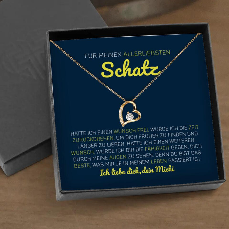 Ein Wunsch - Paar-Kette