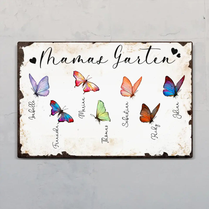 Mamas Garten - Eltern-Türschild
