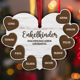 Meine Enkelkinder - Großeltern-Herzen Ornament