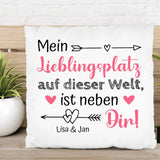 Lieblingsplatz - Paar-Kissen