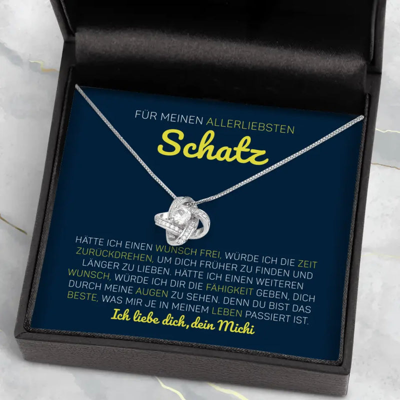 Ein Wunsch - Paar-Kette