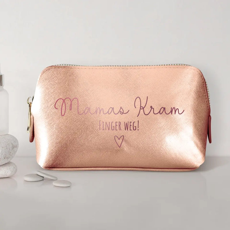 Mama Kram - Eltern- PU Kosmetiktasche