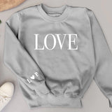 LOVE - Personalisierter Sweater für Paare und Freunde