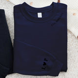 Jahrestag - Personalisierter Sweater mit Römischen Zahlen und Initialen