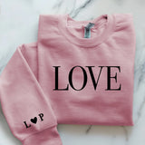 rosa Pullover personalisierbar - gefertigt von Love & Faith