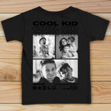 Cool Kid - Personalisiertes T-Shirt mit Rückenprint für Kinder