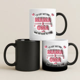 Magische Tasse mit Thermo-Farbwechsel und personalisiertem Namen – witzige Geschenkidee von Love & Faith