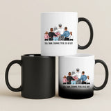 Personalisierte Tasse mit Druck zu Weihnachten für die Familie – Unser Weihnachten – Motiv 7