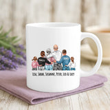 Personalisierte Tasse mit Druck für Oma – Unsere Oma – Motiv 2