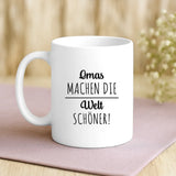 Personalisierte Tasse mit Druck für Oma – Unsere Oma – Motiv 3