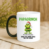 Magische Tasse mit Thermo-Farbwechsel und personalisiertem Namen – witzige Geschenkidee von Love & Faith