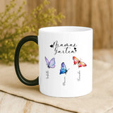 Personalisierte Tasse Mamas Garten mit Foto für Mama & Papa – Motiv 9