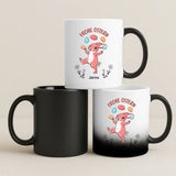 Personalisierte Tasse Frohe Ostern mit Foto für beste Freunde – Motiv 3
