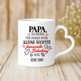 Personalisierte Tasse Finanzielle Belastung mit Foto für Mama & Papa – Motiv 2