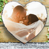 Unser Foto - Paar-Schieferherz