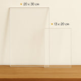 Foto Acrylaufsteller auf Holzsockel mit eigenem Design gestalten von Love & Faith