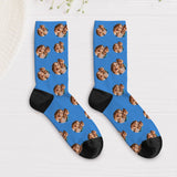 Valentins Socken - Personalisierte Socken mit Herzchen mit Foto Upload