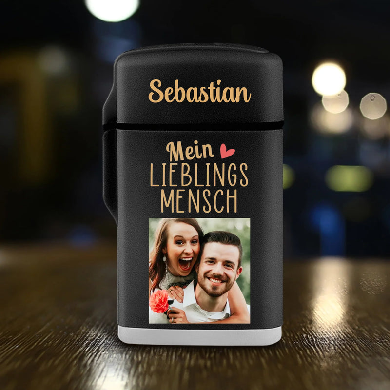 Lieblingsmensch - Paar-Sturmfeuerzeug
