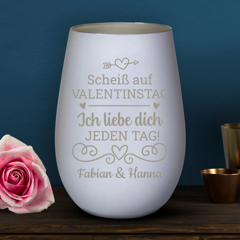 Jeden Tag - Paar-Windlicht