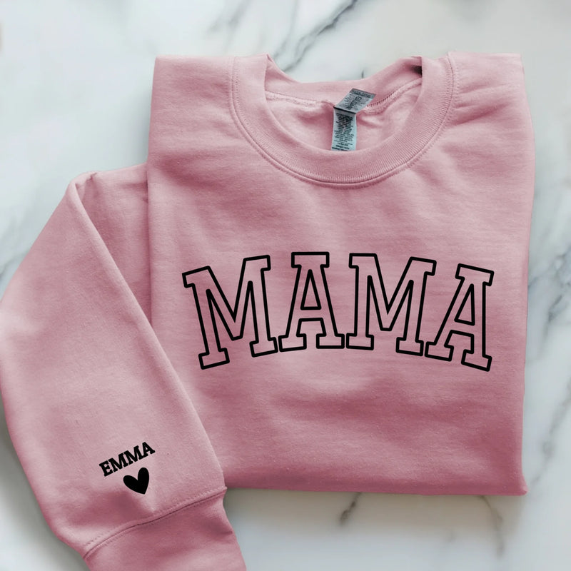rosa Pullover personalisierbar - gefertigt von Love & Faith