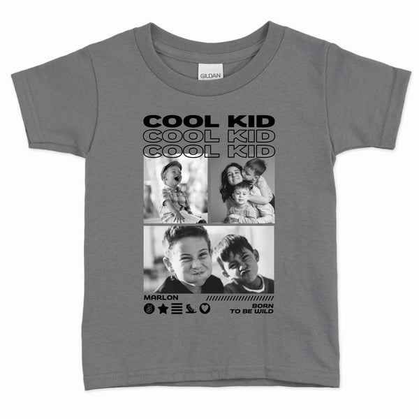 Cool Kid - Personalisiertes T-Shirt für Kinder