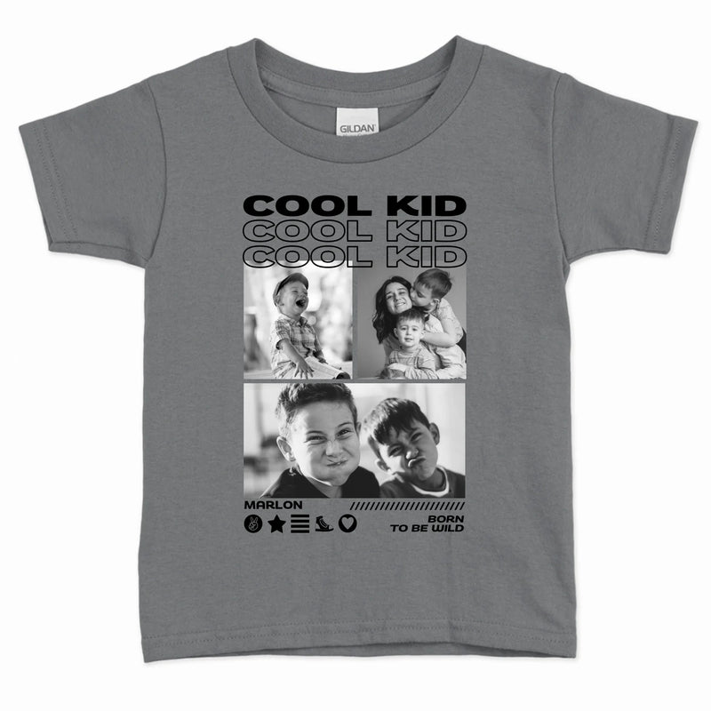 Cool Kid - Personalisiertes T-Shirt für Kinder