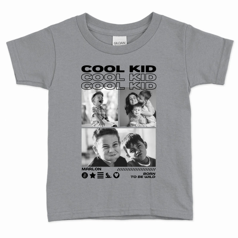 Cool Kid - Personalisiertes T-Shirt für Kinder