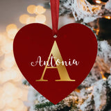 Unsere Initiale - Familien-Ornament