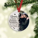 Erstes Weihnachten zu zweit - Paar-Baumschmuck