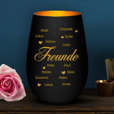 Freunde sind... - Individuelles Windlicht