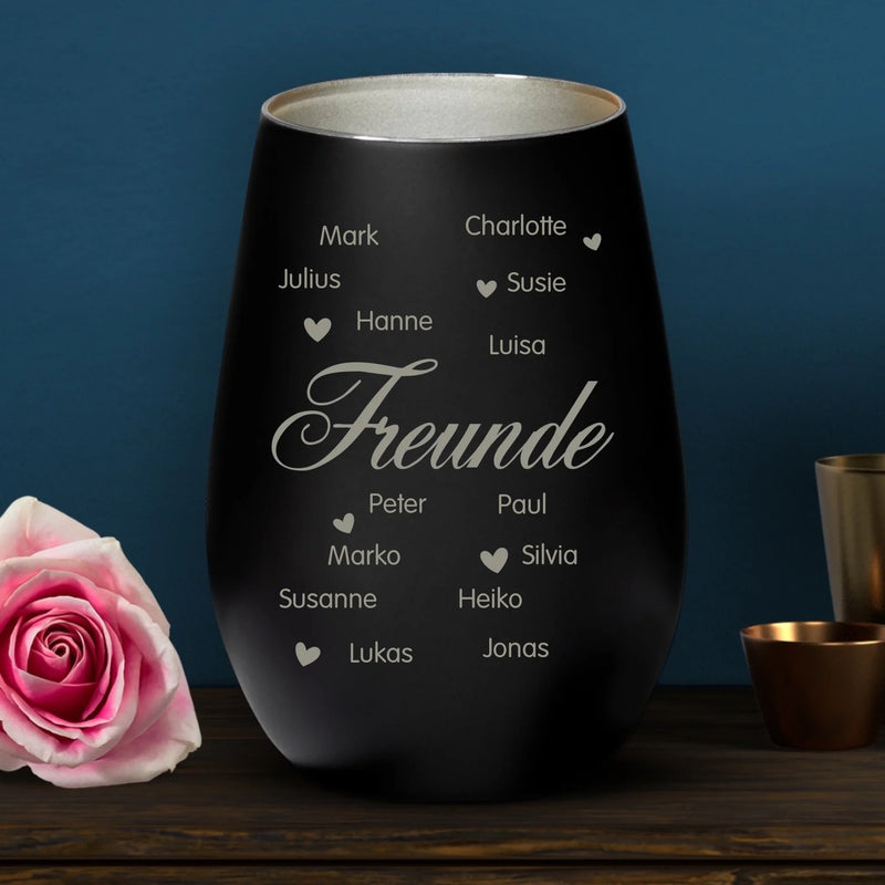 Freunde sind... - Individuelles Windlicht