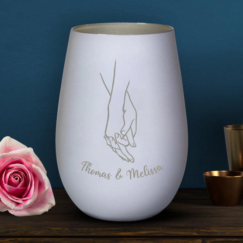 Forever love - Paar-Windlicht