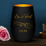 Erreichen - Paar-Windlicht