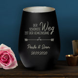 Der schönste Weg - Paar-Windlicht