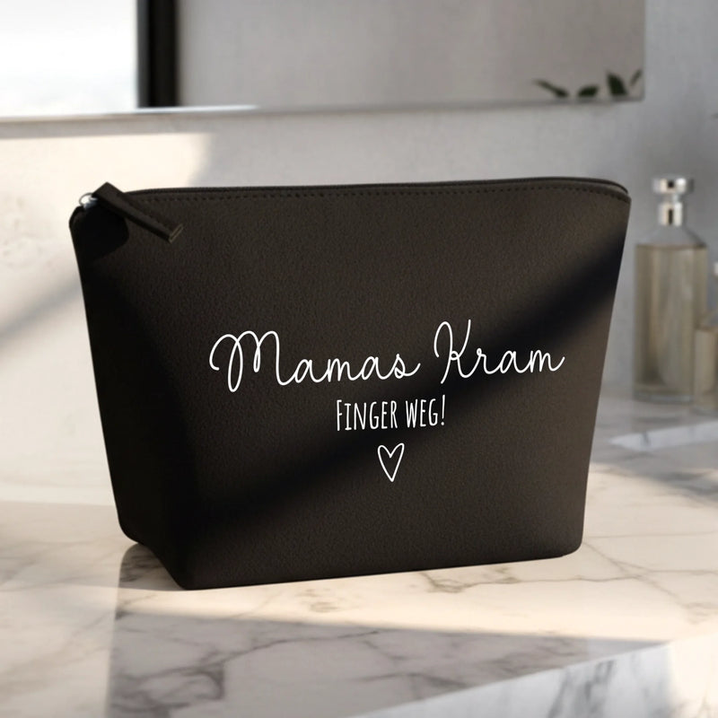 Mama Kram - Eltern-Kosmetiktasche Filz