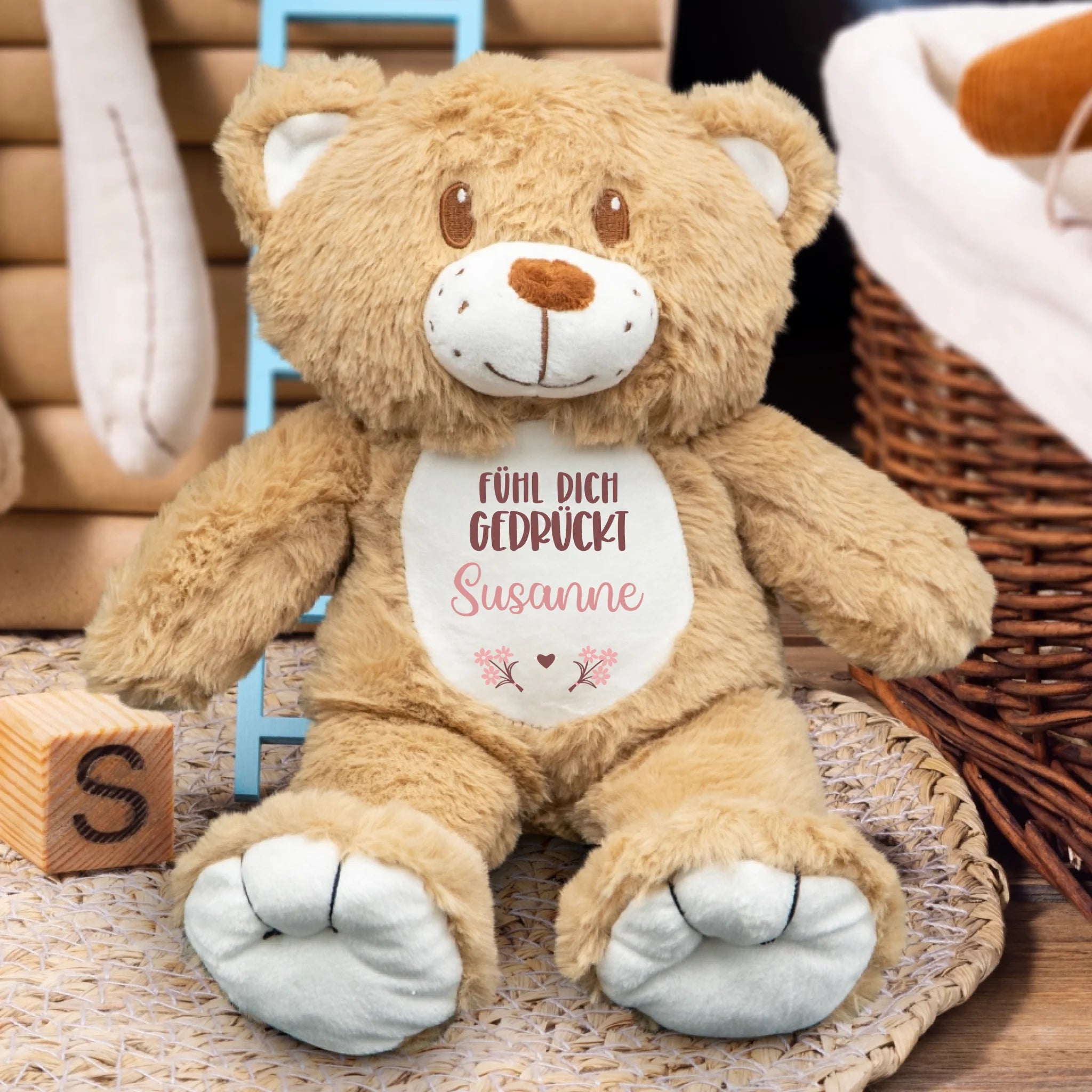 Gute Besserung - Freunde-Kuschelbär