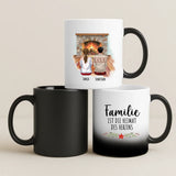 Personalisierte Keramikasse für bis zu 8 Personen individuell gestalten mit Love & Faith