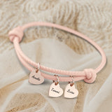 Freunde - Individuelles Lederarmband