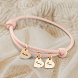 Freunde - Individuelles Lederarmband