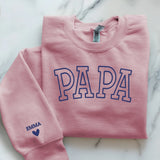 rosa Pullover personalisierbar - gefertigt von Love & Faith