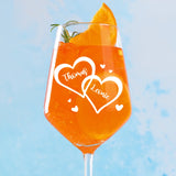 Herzenssache - Paar-Weinglas