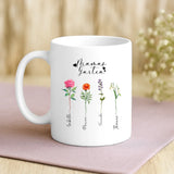 Personalisierte Tasse Omas Garten mit Foto für Oma & Opa – Motiv 3