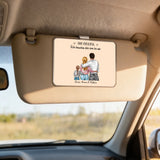 Personalisierter Clip für das Auto mit Familienzeichnung Jeden Tag – Motiv 2