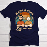 Ehepartner seit - Individuelles T-Shirt