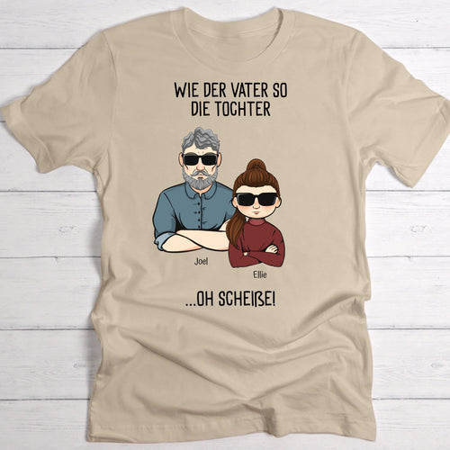 Wie der Vater... - Eltern-T-Shirt