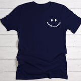 Navyblaues T-Shirt mit Bester Papa Ever Spruch zum Vatertag bei Love & Faith