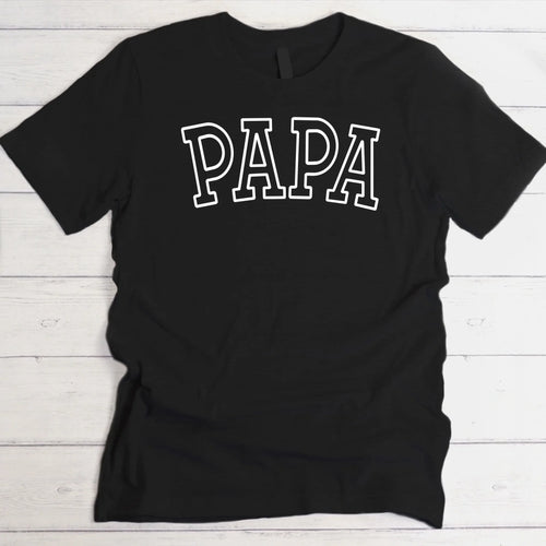 Für Papa - Personalisiertes T-Shirt für Papa und Opa mit Namen der Kinder